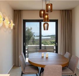  3 bedroom stone villa with pool & seaview, near Acharavi, sleeps 6